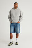 Open Gallery Baggy Denim Short, ARCTIC BLUE - alternate image 4