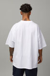 Heavy Weight Box Fit Graphic Tshirt, WHITE/LOS ANGELES SCRIPT - alternate image 3