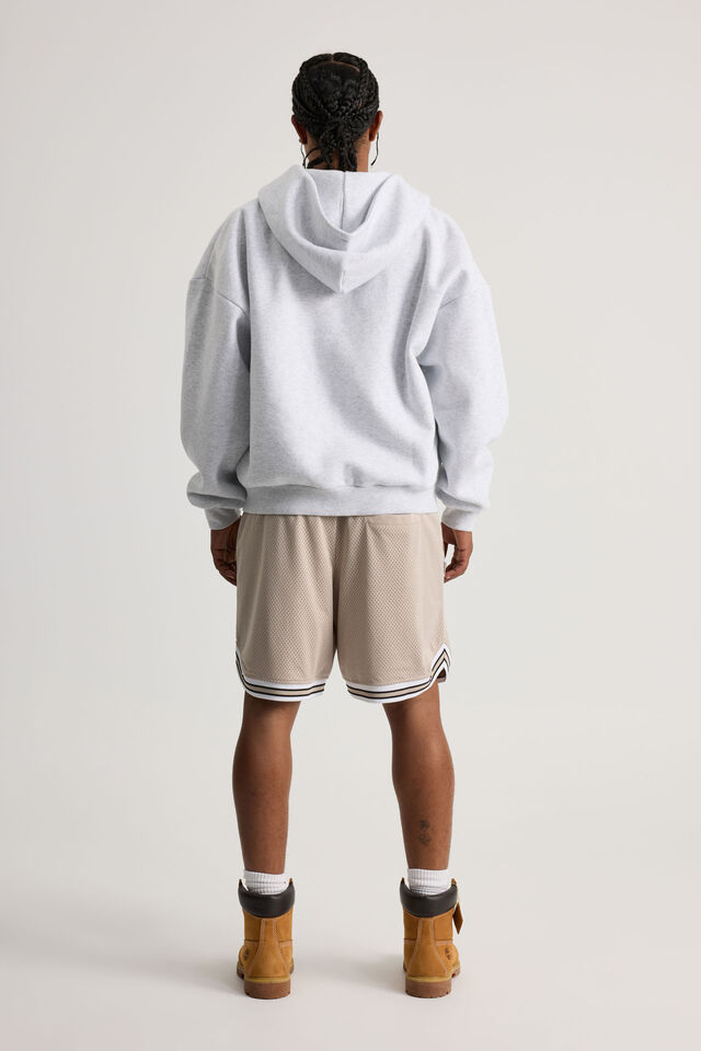 Nfl Basketball Short, LCN NFL BEIGE/RAIDERS STEALTH