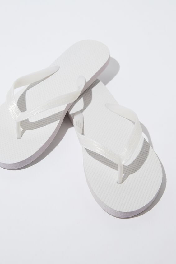 Flip Flop, WHITE