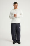 Barrel Leg Track Pant, OG NAVY PINSTRIPE/GALLERY - example image 2