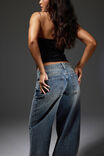 Mid Rise Baggy Jean, SUNSET INDIGO - alternate image 2