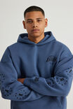 Nba Hoodie, LCN NBA BLUE AURA/LA LAKERS - example image 2