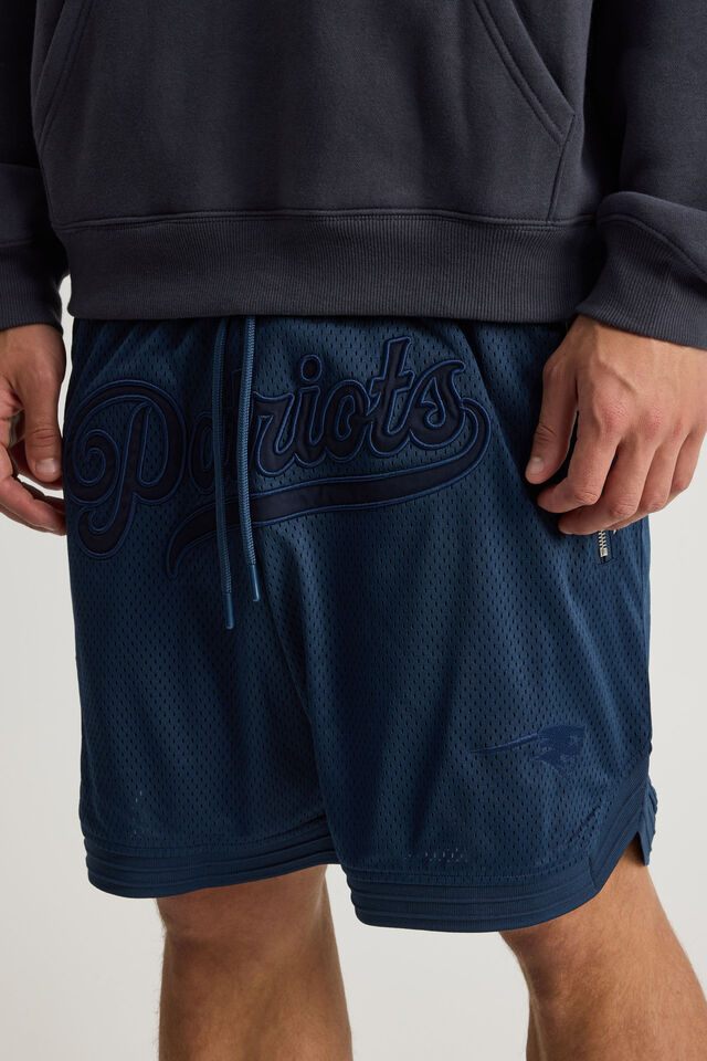 Nfl Basketball Short, LCN NFL NAVY/PATRIOTS CLASSIC