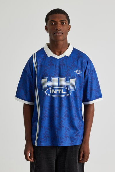 Half Half Jersey, HH CORPORATE BLUE/HALF HALF INT