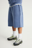 Baggy Track Short, NTN WASHED BOSTON BLUE/TATTOO - example image 4