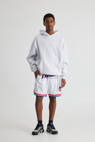 Harlem Globetrotters Basketball Short, LCN HGT WHITE/HARLEM CLASSIC