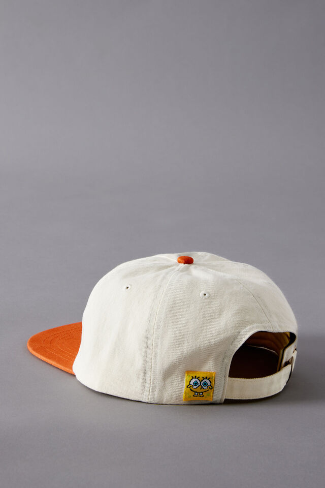 Lcn Spongebob X Half Half Panel Cap, LCN SPONGEBOB HH CLOUD DUSTY CORAL