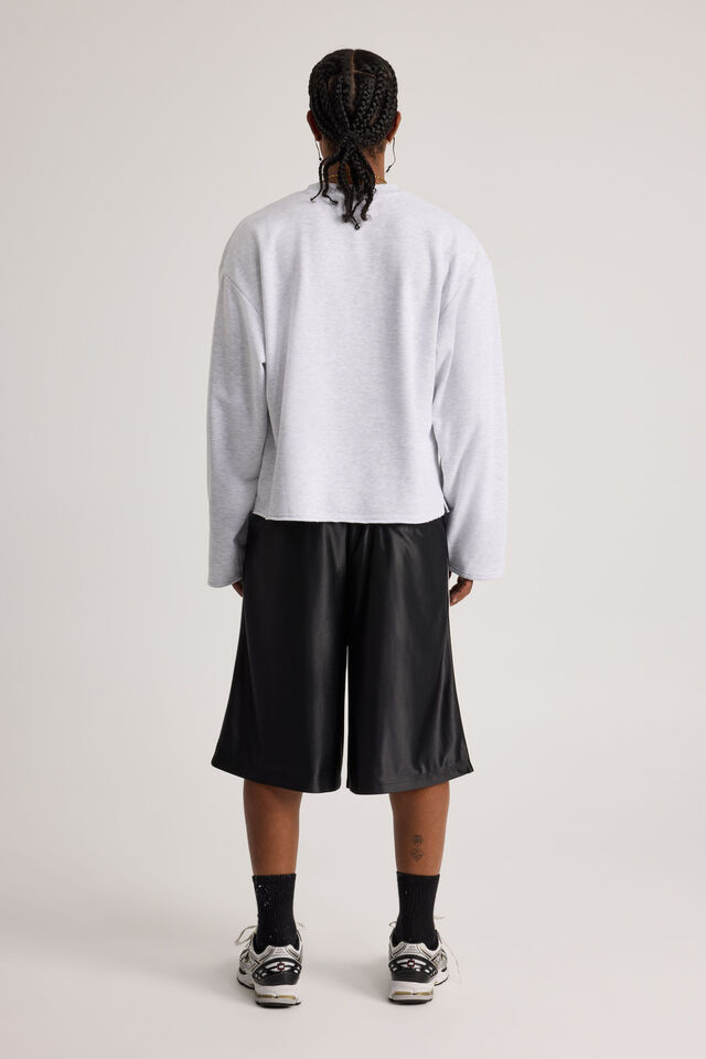 Open Gallery Longline Basketball Short, BLACK