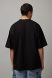Heavy Weight Box Fit Graphic Tshirt, BLACK/HALF HALF PUZZLE - alternate image 3