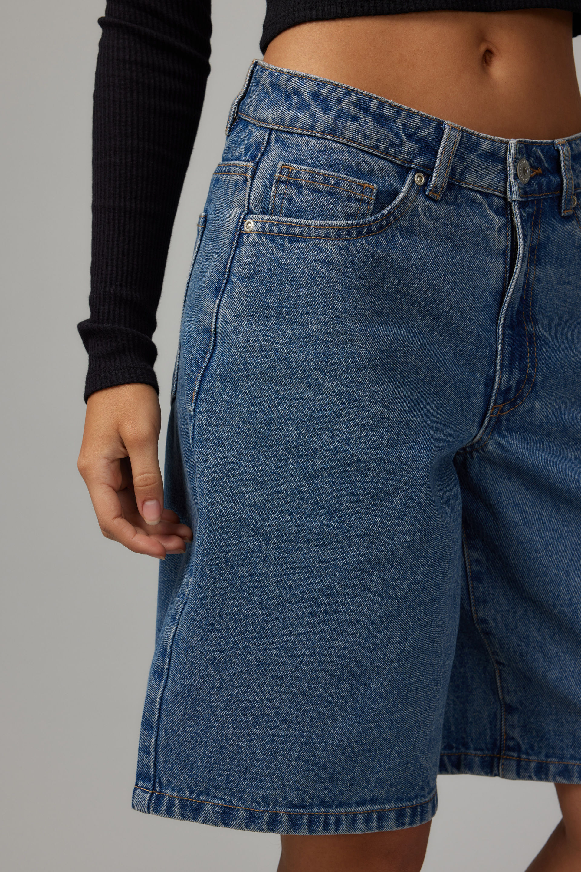 Baggy boyfriend shorts sales
