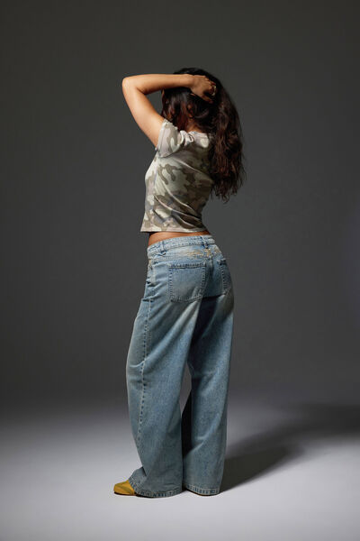 Mid Rise Baggy Jean, SOFT TINT_STAR