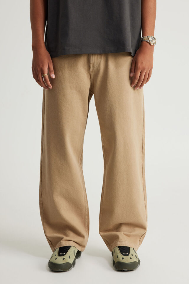 Open Gallery Baggy Jean, WASHED SAND