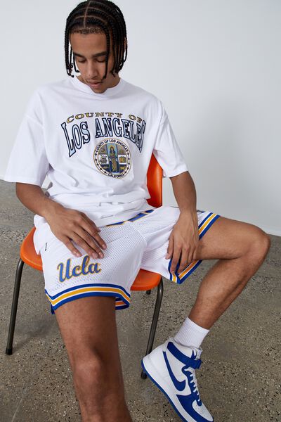 Lcn College Basketball Short, LCN UCL WHITE/UCLA