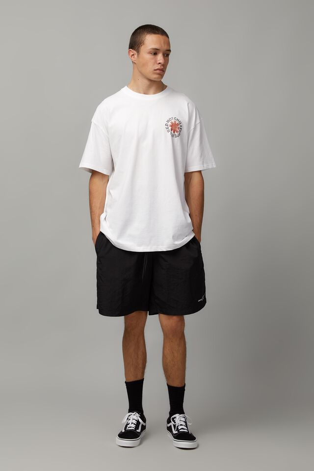 Essential Music Merch T Shirt, LCN MT WHITE/RHCP