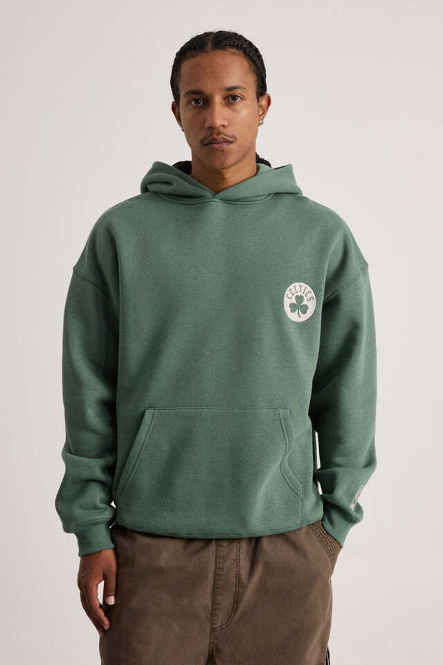 Nba Hoodie, LCN NBA SMOKEY PINE/BOSTON CELTICS GLOBE