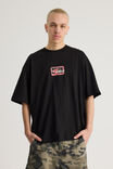 Box Fit Nba T Shirt, LCN NBA BLACK/CHICAGO BULLS PROMOTIONAL - alternate image 3