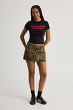 Lcn Music Merch Fitted Graphic Tee, LCN COR BLACK/FAVORITE - alternate image 2