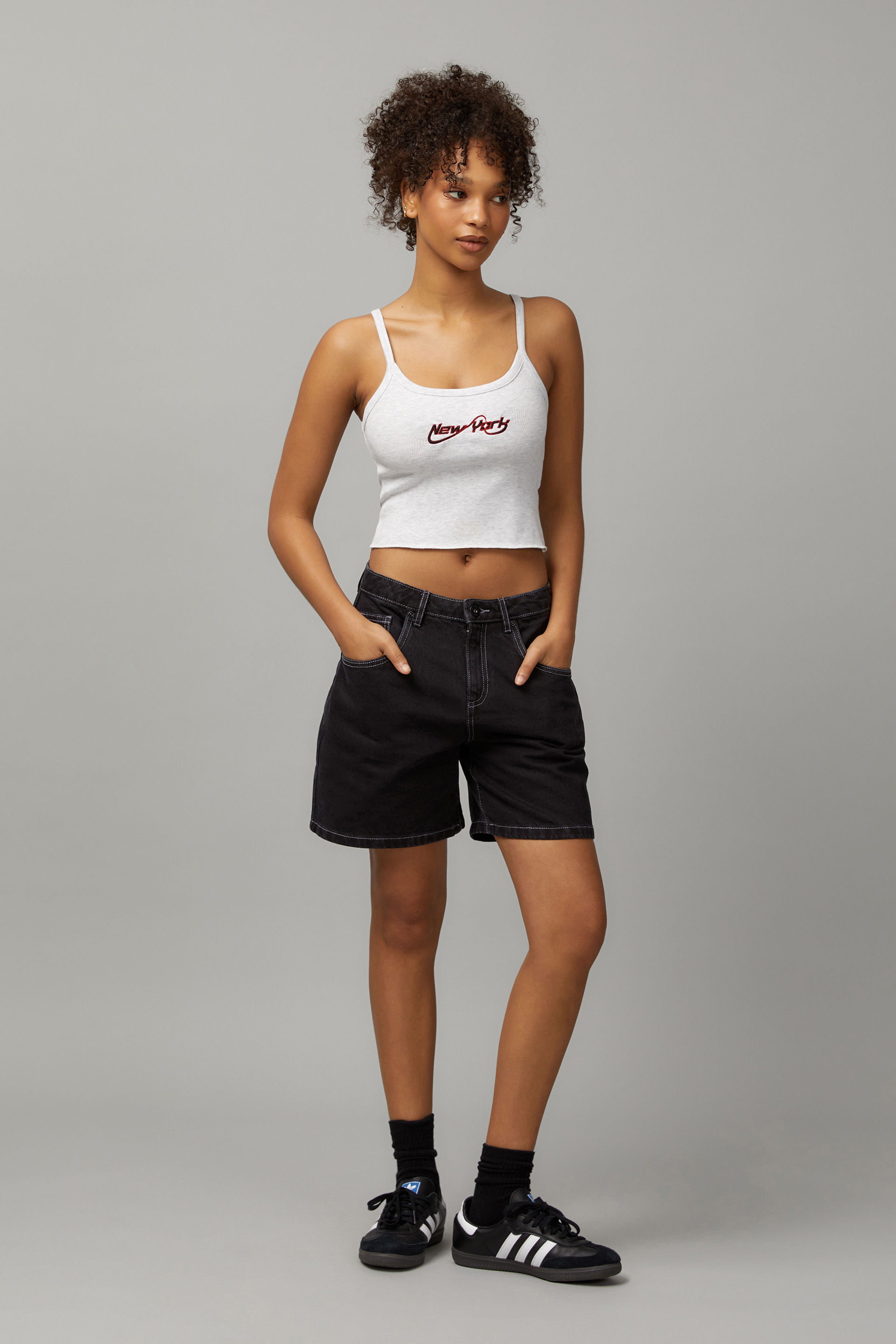 Graphic crop tank store