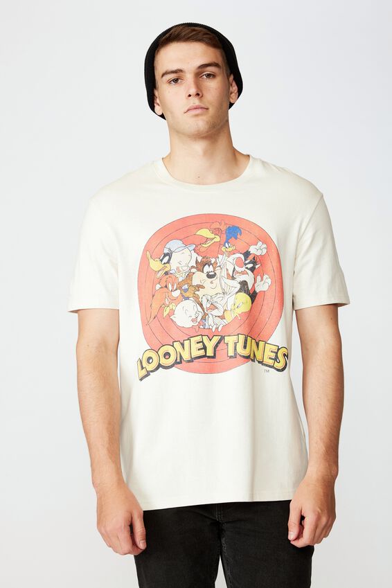 Regular License T Shirt, IVORY/LOONEY TUNES