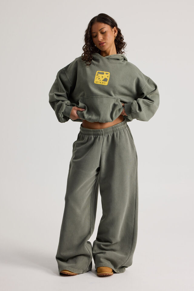 Chloe Hoodie, WASHED KHAKI/AMORE STUDIO