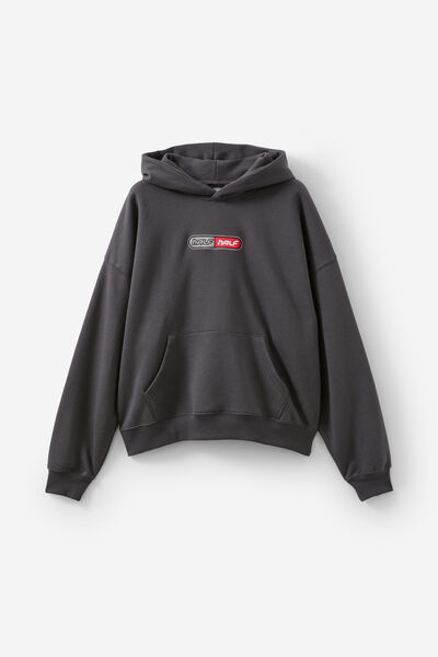 Half Half Hoodie, HH SLATE/HALF HALF PILL