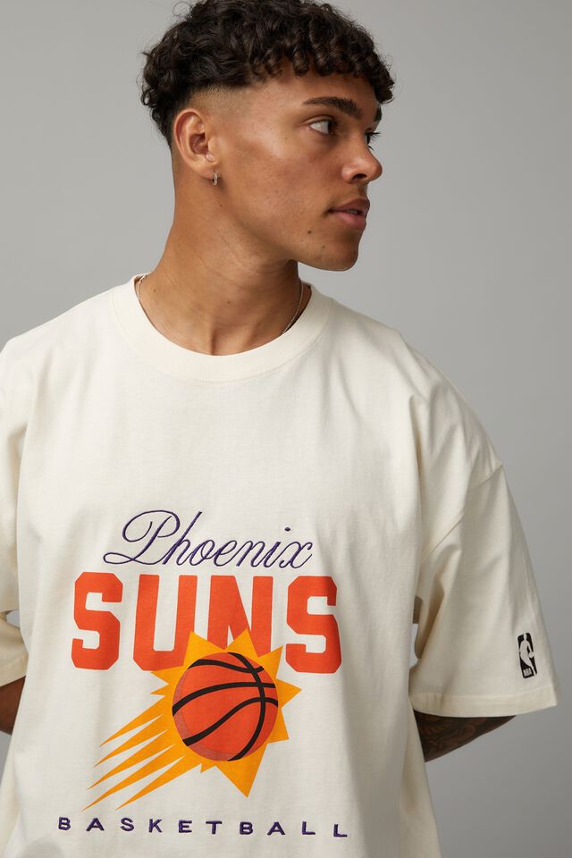 Oversized Nba T Shirt, LCN NBA VANILLA/SUNS VINTAGE
