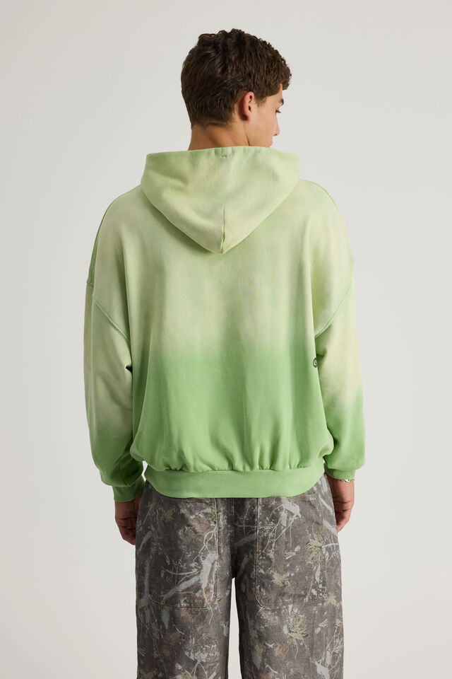 Open Gallery Hoodie, OG WASHED FAIRWAY GREEN/ORIGINALS