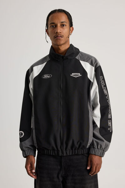 Ford Track Jacket, LCN FORD BLACK/FORD RACING