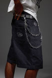 Half Half Classico Denim Short, CLEAN WASHED BLACK - alternate image 5