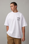 Heavy Weight Box Fit Graphic Tshirt, HH WHITE/WORLDWIDE - alternate image 2