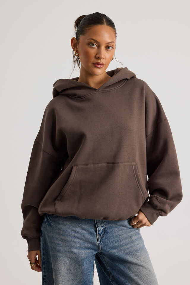 Authentics Hoodie, BRACKEN BROWN