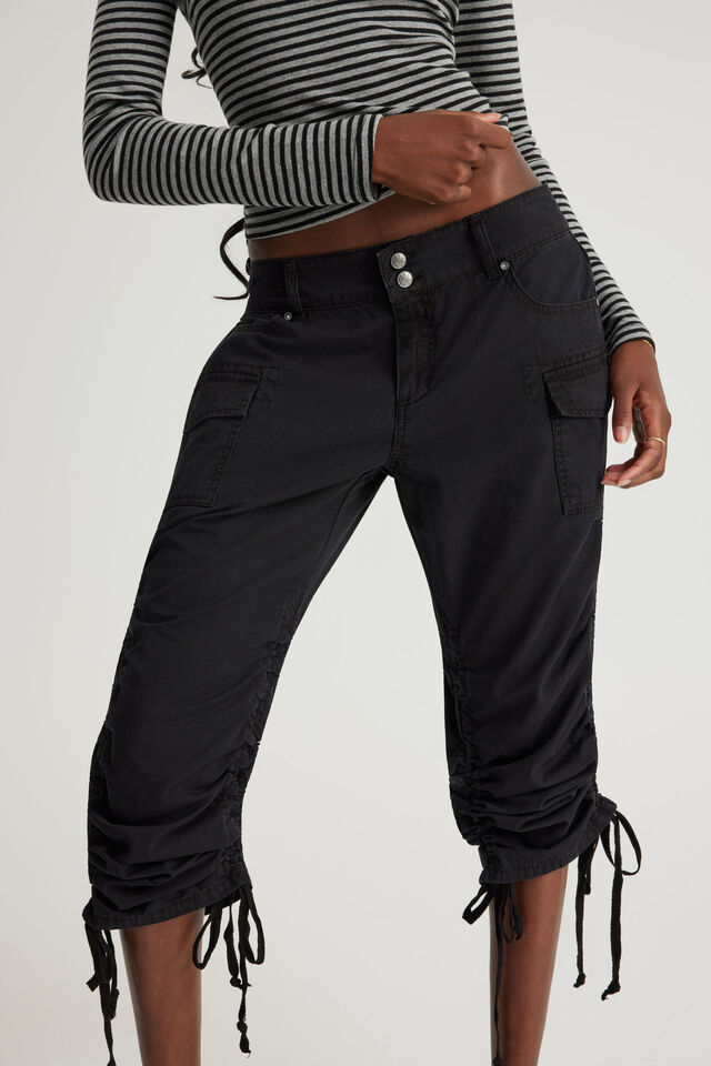 Gwen 3/4 Pants, NIGHT OPS BLACK