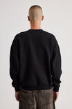 Authentics Crop Crew, BLACK - alternate image 3