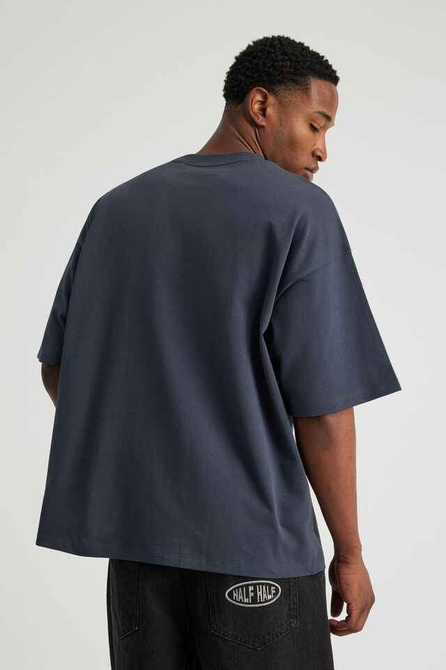 Half Half Heavyweight Box Fit Graphic Tshirt, HH SEAL/FROGMAN