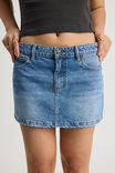 Everyday Denim Skirt, SUMMER SEA BLUE - alternate image 4