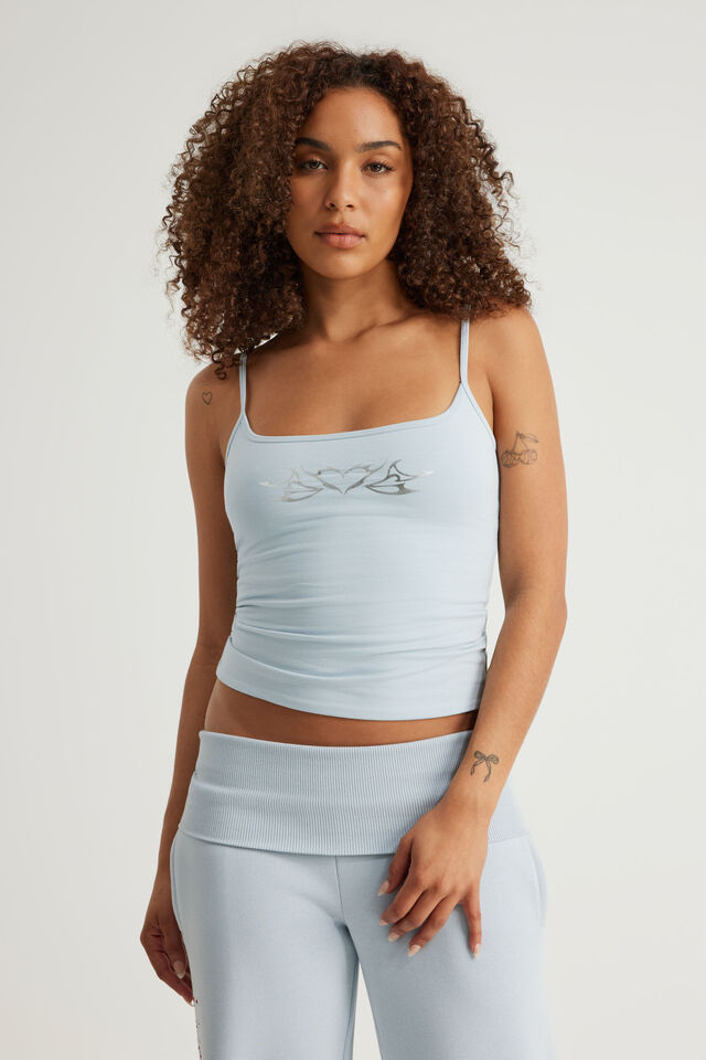 Kiki Cami, SEA BREEZE/SPIKEY HEART