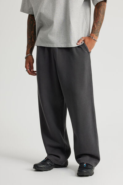 Authentics Baggy Trackpant, WASHED BLACK