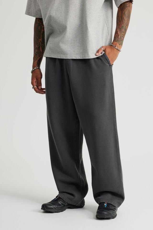 Authentics Baggy Trackpant, WASHED BLACK