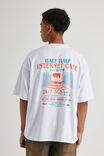 Half Half Heavyweight Box Fit Graphic Tshirt, HH WHITE/INTERNET CAFE - alternate image 3