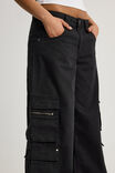 Mega Baggy Cargo, BLACK - alternate image 4