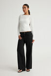 Luca Low Rise Jean, BLACK NO.1 - example image 4