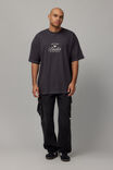 Oversized Nba T Shirt, LCN NBA SLATE/CHICAGO BULLS SCRIPT - alternate image 2