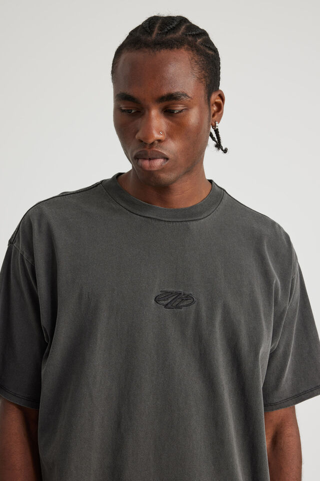Notion Vintage Graphic Tshirt, NTN WASHED BLACK/NTN LOCKED