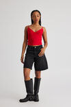 Sophia Mesh Cami, POST BOX RED - alternate image 2