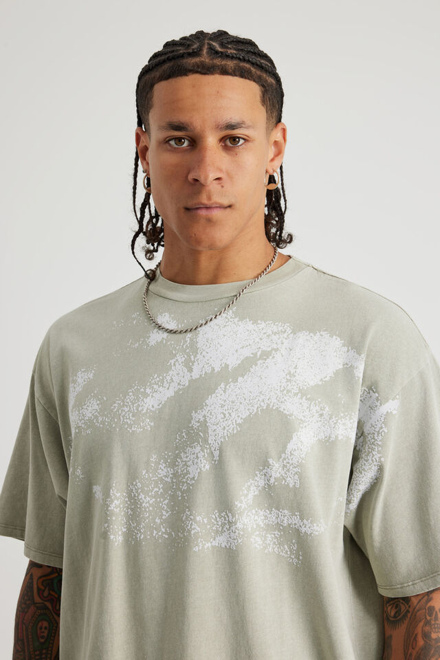 Notion Vintage Graphic Tshirt, NTN WASHED LIMESTONE/FADED