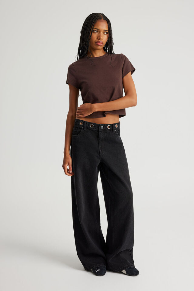 Authentics Short Sleeve Tee, COCO BEAN