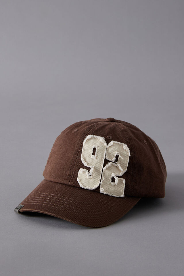 Open Gallery Sonder Applique Dad Cap, OG SONDER WALNUT CHOC