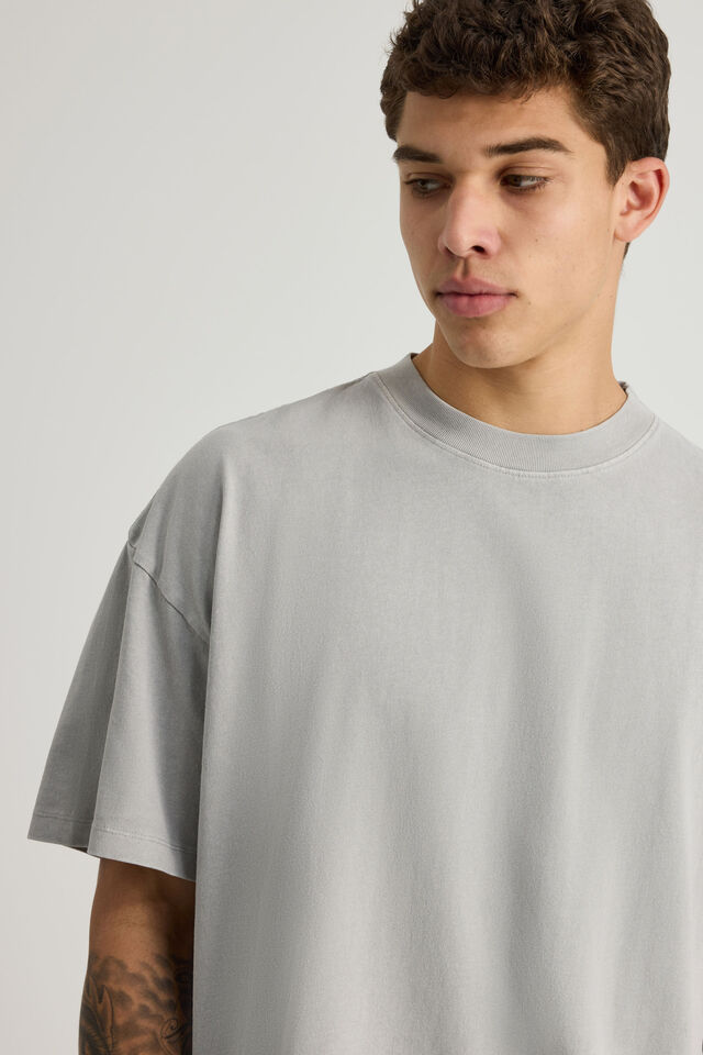 Authentics Blank Tee, WASHED DIGI MIST