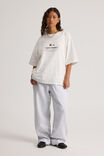 Open Gallery Baggy Track Pant, OG SILVER MARLE/PIPING - alternate image 6
